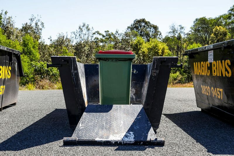 4m³ with door Magic Bins Skip Bin Hire Brisbane
