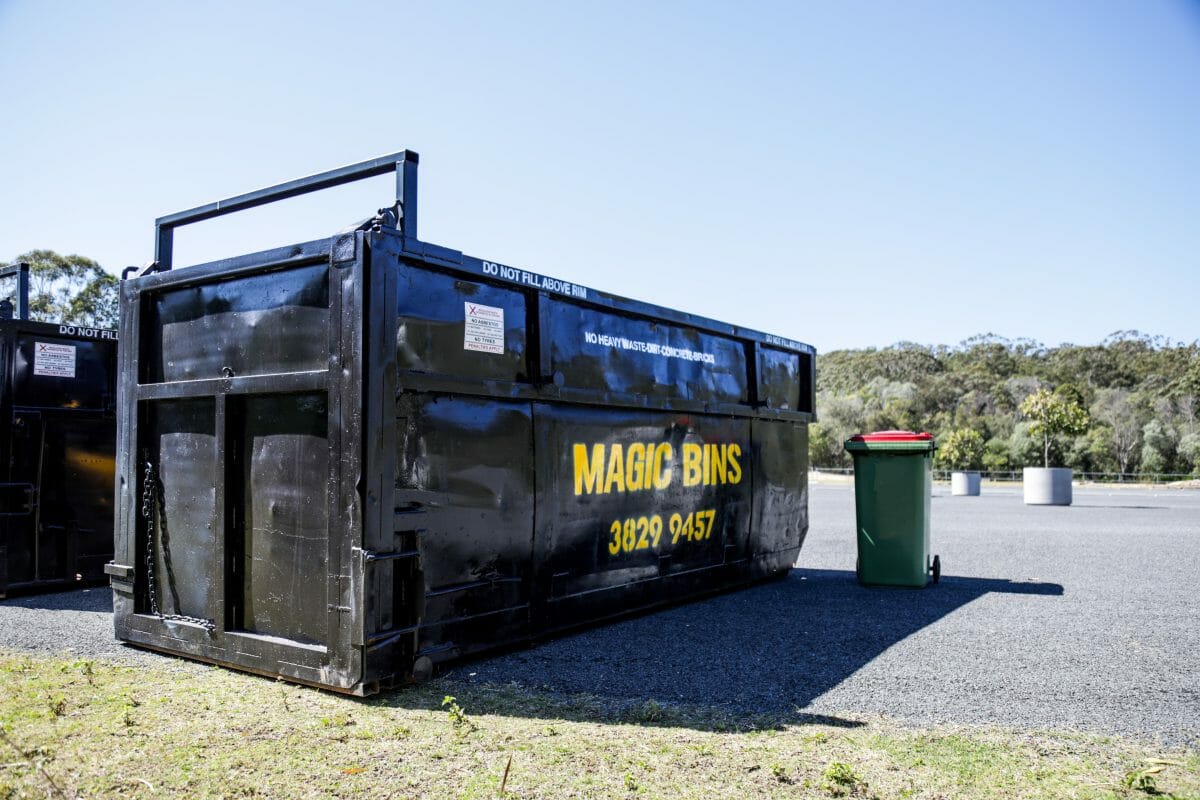 12m³ Magic Bins Skip Bin Hire Brisbane