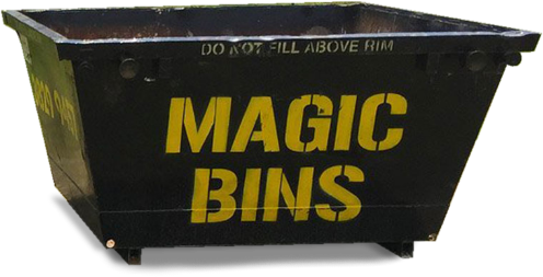 magic waste type bins
